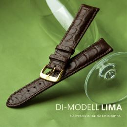 Ремешок Di-Modell Lima Croco коричневый